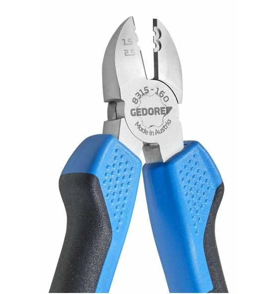 Gedore Abisolier-Seitenschneider 160 Mm, 2-Komponentengriff 6 Gedore Abisolier-Seitenschneider 160 Mm, 2-Komponentengriff – Bild 4