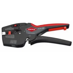 Knipex NexStrip Elektriker-Multiwerkzeug Mit Rutschhemmenden Kunststoff-Hüllen 190 Mm, Art.Nr. 12 72 190 SB