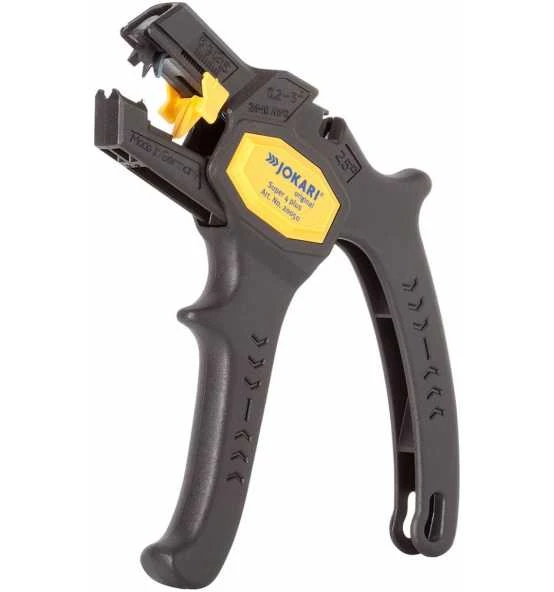 Jokari Abisolierzange Nummer 4-Plus 0,2-6mm² 3 Jokari Abisolierzange Nummer 4-Plus 0,2-6mm²