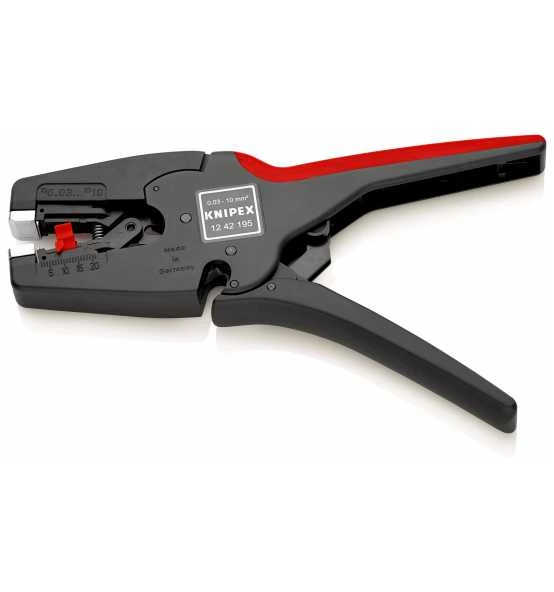 Knipex MultiStrip 10 Automatische Abisolierzange 195 Mm 4 Knipex MultiStrip 10 Automatische Abisolierzange 195 Mm – Bild 2