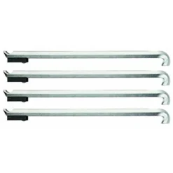 Gedore Abzughaken-Satz, 4 Stück Und 4 Abstützringe 236 Mm