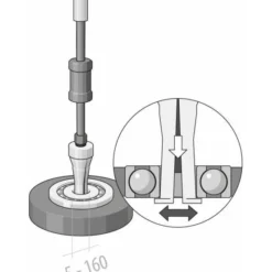 Gedore Gleithammer 230 Mm, 200 G 13 Gedore Gleithammer 230 Mm, 200 G -Deutschland Tool Ritter Verkaufs-Shop abzugstangen mit gleithammer 1379460 czm