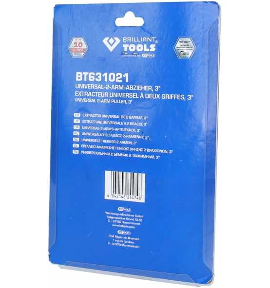 Brilliant Tools Universal-2-Arm-Abzieher, 3" 7 Brilliant Tools Universal-2-Arm-Abzieher, 3" – Bild 5