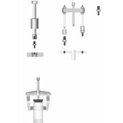 Gedore Satz Spindeldruckstücke D 25-64 Mm -Deutschland Tool Ritter Verkaufs-Shop druckstueck ohne norm 1388576 czm