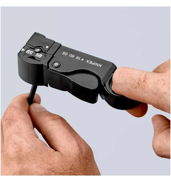 Knipex Abisolierwerkzeug Für Koaxialkabel 105 Mm 7 Knipex Abisolierwerkzeug Für Koaxialkabel 105 Mm – Bild 5