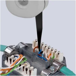 Knipex Anlegewerkzeug Für LSA-Plus Und Baugleich 175 Mm -Deutschland Tool Ritter Verkaufs-Shop entmanteler 1579018 czm