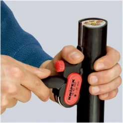 Knipex Abmantelungswerkzeug Glasfaserverstärktes Polyamid 150 Mm (SB-Karte/Blister) -Deutschland Tool Ritter Verkaufs-Shop entmanteler 628000 czm