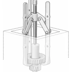 Gedore Lüfterabzieher 2-armig 150x200 Mm -Deutschland Tool Ritter Verkaufs-Shop gedore universalabzieher 1387020 czm