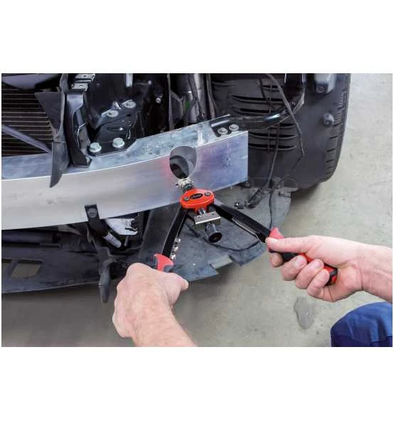 VIGOR Nietzange Für Blindnieten Und Nietmuttern, Universal, 320 Mm, Anzahl Werkzeuge: 9 4 VIGOR Nietzange Für Blindnieten Und Nietmuttern, Universal, 320 Mm, Anzahl Werkzeuge: 9 – Bild 2