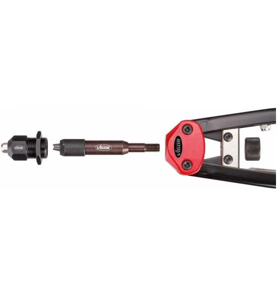 VIGOR Nietzange Für Blindnieten Und Nietmuttern, Universal, 320 Mm, Anzahl Werkzeuge: 9 7 VIGOR Nietzange Für Blindnieten Und Nietmuttern, Universal, 320 Mm, Anzahl Werkzeuge: 9 – Bild 5