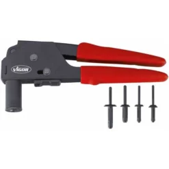 VIGOR Zange Für Kunststoffnieten, 220 Mm, Anzahl Werkzeuge: 41 -Deutschland Tool Ritter Verkaufs-Shop handnietzange fuer blindnieten 753747 czm