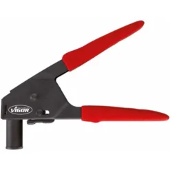 VIGOR Zange Für Kunststoffnieten, 220 Mm, Anzahl Werkzeuge: 41