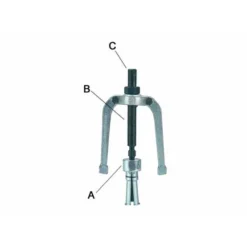 Bahco Kugellager-Innenauszieher, Brüniert, 18-23 mm, Für 4522-1 -Deutschland Tool Ritter Verkaufs-Shop innenauszieher gleithammer 975406 czm 1