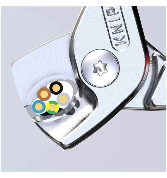 Knipex Kabelschere L.160mm Mehrkomp.-Hüllen 7 Knipex Kabelschere L.160mm Mehrkomp.-Hüllen – Bild 5