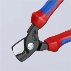 Knipex StepCut Kabelschere, Mit Mehrkomponenten-Hüllen, Brüniert, 160 Mm 15 Knipex StepCut Kabelschere, Mit Mehrkomponenten-Hüllen, Brüniert, 160 Mm -Deutschland Tool Ritter Verkaufs-Shop knipex elektrikermesser 1578792 czm
