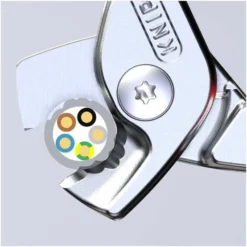 Knipex StepCut Kabelschere, Mit Mehrkomponenten-Hüllen, Brüniert, 160 Mm 12 Knipex StepCut Kabelschere, Mit Mehrkomponenten-Hüllen, Brüniert, 160 Mm -Deutschland Tool Ritter Verkaufs-Shop knipex elektrikermesser 1578805 czm 1