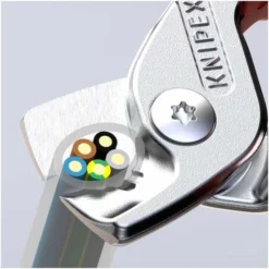 Knipex StepCut Kabelschere, Mit Mehrkomponenten-Hüllen, Brüniert, 160 Mm 14 Knipex StepCut Kabelschere, Mit Mehrkomponenten-Hüllen, Brüniert, 160 Mm -Deutschland Tool Ritter Verkaufs-Shop knipex elektrikermesser 1578807 czm 1