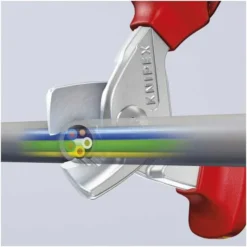 Knipex StepCut Kabelschere Isoliert Mit Mehrkomponenten-Hüllen, VDE-geprüft Verchromt 160 Mm -Deutschland Tool Ritter Verkaufs-Shop knipex elektrikermesser 1578808 czm