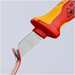 Knipex Kabelmesser Isolierender Mehrkomponenten-Griff, VDE-geprüft 190 Mm 13 Knipex Kabelmesser Isolierender Mehrkomponenten-Griff, VDE-geprüft 190 Mm -Deutschland Tool Ritter Verkaufs-Shop knipex elektrikermesser 1579938 czm
