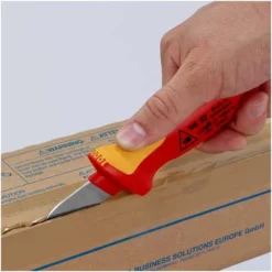 Knipex Kabelmesser Isolierender Mehrkomponenten-Griff, VDE-geprüft 190 Mm 17 Knipex Kabelmesser Isolierender Mehrkomponenten-Griff, VDE-geprüft 190 Mm -Deutschland Tool Ritter Verkaufs-Shop knipex elektrikermesser 1579942 czm
