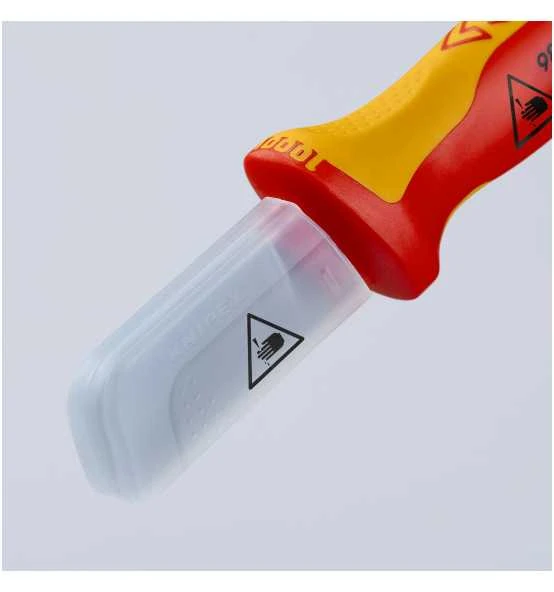 Knipex Kabelmesser Isolierender Mehrkomponenten-Griff, VDE-geprüft 190 Mm 11 Knipex Kabelmesser Isolierender Mehrkomponenten-Griff, VDE-geprüft 190 Mm – Bild 9
