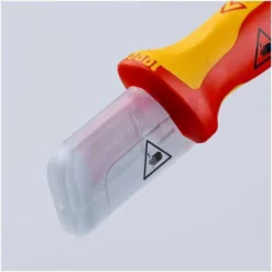 Knipex Abmantelungsmesser Mit Gleitschuh Isolierender Mehrkomponenten-Griff, VDE-geprüft 180 Mm 15 Knipex Abmantelungsmesser Mit Gleitschuh Isolierender Mehrkomponenten-Griff, VDE-geprüft 180 Mm -Deutschland Tool Ritter Verkaufs-Shop knipex elektrikermesser 1579964 czm