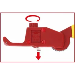 KS Tools Kabelmantelschneider Mit Schutzisolierung, 240 Mm -Deutschland Tool Ritter Verkaufs-Shop ks tools elektrikermesser 1449608 czm