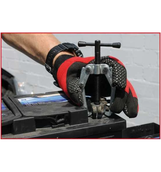 KS Tools Universal Polklemmen-Abzieher 2-armig Mit Knebel, M10x60 Mm 4 KS Tools Universal Polklemmen-Abzieher 2-armig Mit Knebel, M10x60 Mm – Bild 2