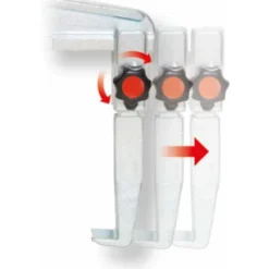 KS Tools Schnellspann-Universal-Abzieher-Satz, 7-tlg. 20-90 Mm -Deutschland Tool Ritter Verkaufs-Shop schnellspann abzieher 95268 czm