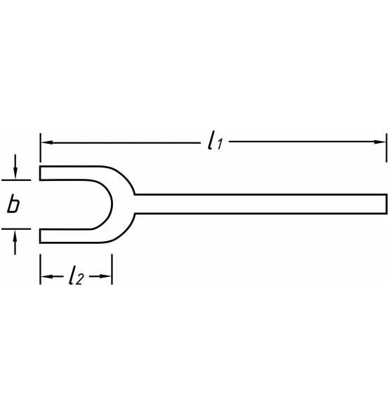 Hazet Trenn- Und Montagegabel, 80 Mm, Gabelöffnung 23 Mm 4 Hazet Trenn- Und Montagegabel, 80 Mm, Gabelöffnung 23 Mm – Bild 2