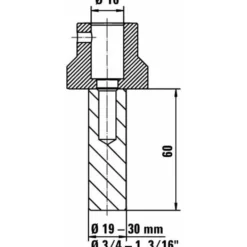 BESSEY Werkbank-Adapter TW16AW25 -Deutschland Tool Ritter Verkaufs-Shop werkbank adapter 1426051 czm