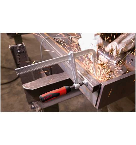 BESSEY 2-Komponenten-Kunststoffgriff Inkl. Wechselbarer Druckplatte (TG / GZ / GMZ, Ausladung 120 Mm) 6 BESSEY 2-Komponenten-Kunststoffgriff Inkl. Wechselbarer Druckplatte (TG / GZ / GMZ, Ausladung 120 Mm) – Bild 4