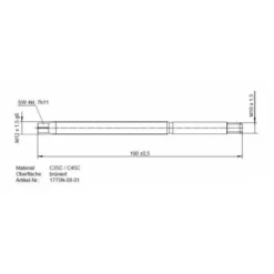 Hazet Zugbolzen, Art.Nr. 1775N-08-01